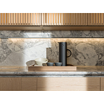 Кухонный гарнитур из камня и дерева с раздвижными дверцами TIVALÌ 2.0 Dada Engenereed Kitchen варинант исполнения - 7 | Loft Concept в Липецке