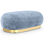 Длинный овальный пуф Ambrose Soft Oval Pouf варинант исполнения - 6 | Loft Concept в Липецке