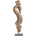 Арт-объект из антикварного тика Antique Fragment Statuette варинант исполнения - 1 | Loft Concept в Липецке
