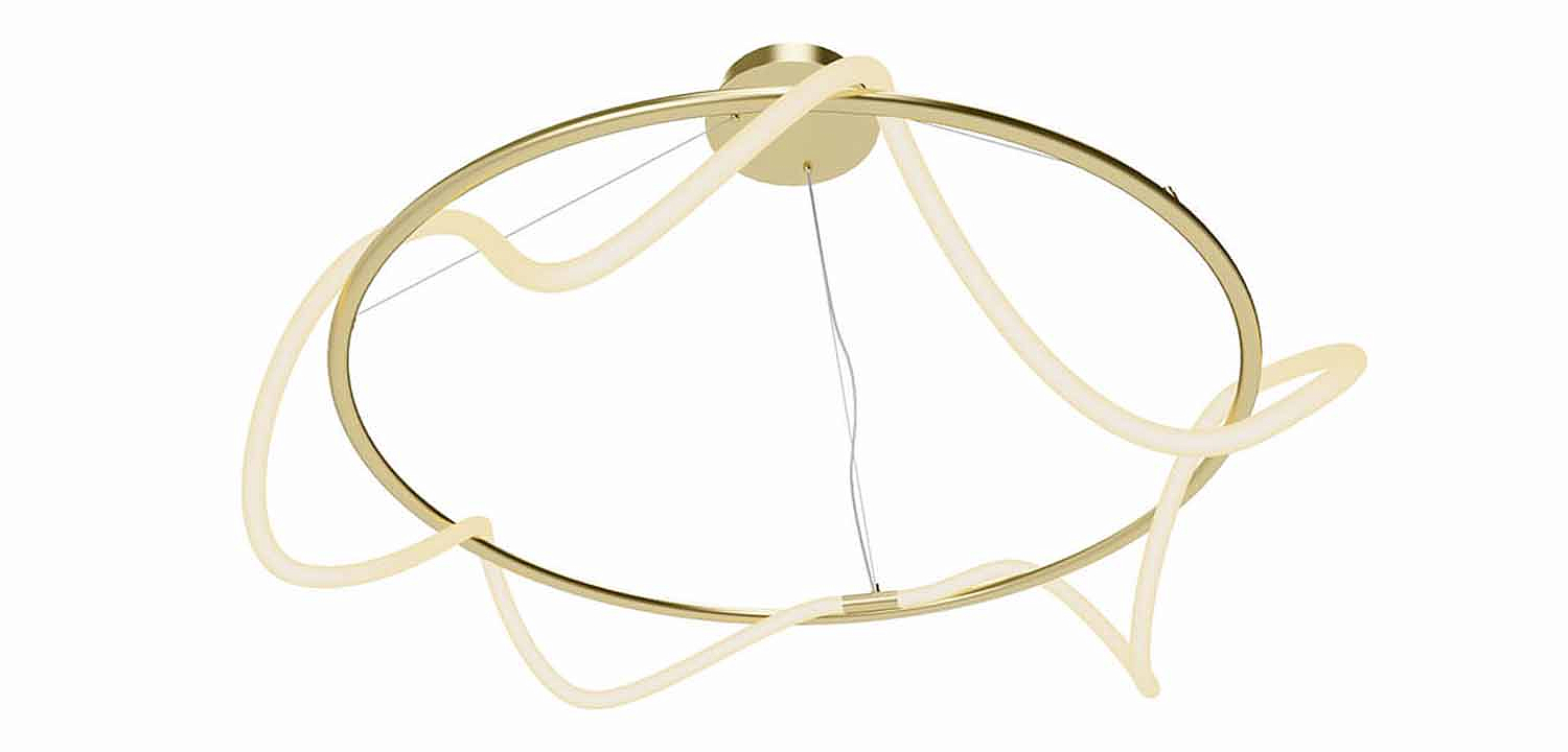 Люстра Luke Lampco Tracer Chandelier Gold 100 Люстра Luke Lampco Tracer Chandelier Gold 100 - Loft-Concept в Липецке