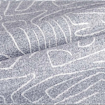 Мебельная ткань Букле серый цвет 140 см T3-9 варинант исполнения - 1 | Loft Concept в Липецке