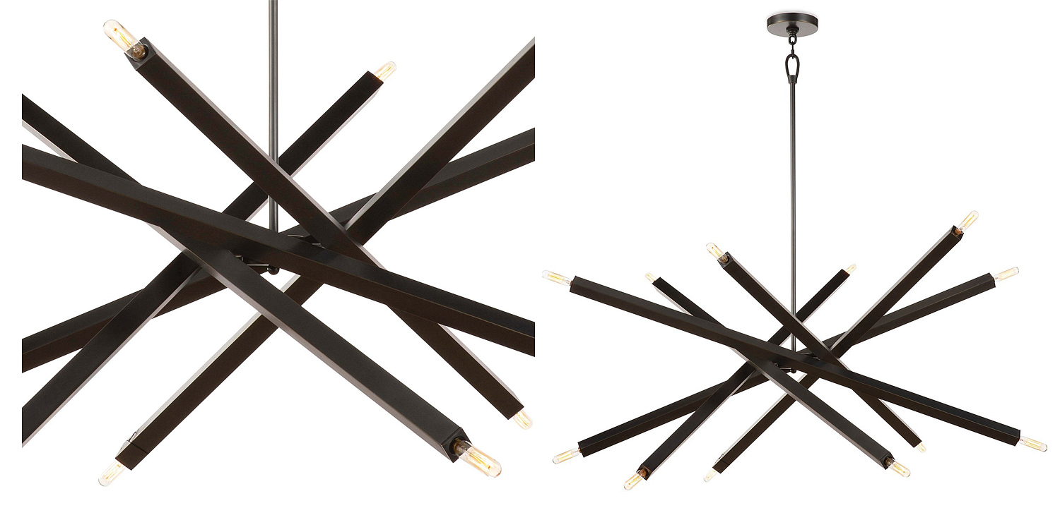 Люстра Blathmac Black Chandelier Люстра Blathmac Black Chandelier - Loft-Concept в Липецке