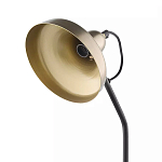 Настольная лампа с плафоном в форме купола в сочетании черного и золотистого цвета Minimalist Execution варинант исполнения - 4 | Loft Concept в Липецке