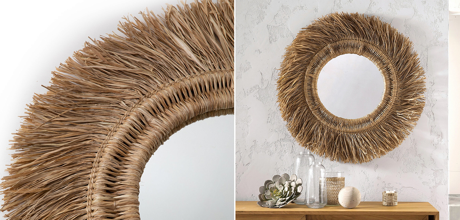 Зеркало Wicker Mirror Зеркало Wicker Mirror - Loft-Concept в Липецке