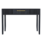 Элегантная Консоль Primo с выдвижным ящиком Черный дуб варинант исполнения - 7 | Loft Concept в Липецке