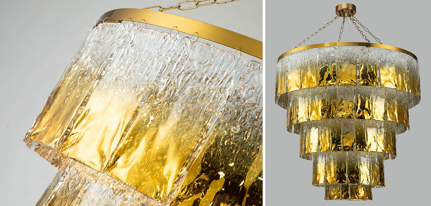 Люстра Golden Ombre Chandelier 100 Люстра Golden Ombre Chandelier 100 - Loft-Concept в Липецке