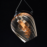 Подвесной светильник со стеклянном плафоном в форме бокала Kaleido варинант исполнения - 5 | Loft Concept в Липецке