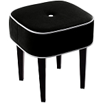 Квадратный мягкий пуф на черных ножках Winton Pouf Square варинант исполнения - 5 | Loft Concept в Липецке