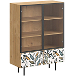 Витрина с изображением на дверцах Elise Cupboard варинант исполнения - 8 | Loft Concept в Липецке