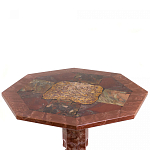 Кофейный стол из натуральных камней Лемезит и Яшма Natural Stone Tables варинант исполнения - 12 | Loft Concept в Липецке