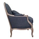 Кресло Ava Classical Armchair graphite flax варинант исполнения - 2 | Loft Concept в Липецке