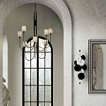 Бра светодиодное из черно-белых дисков Contrast Sample варинант исполнения - 5 | Loft Concept в Липецке