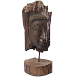 Декоративная статуэтка из дерева Будда Buddha Wooden Statuette варинант исполнения - 1 | Loft Concept в Липецке