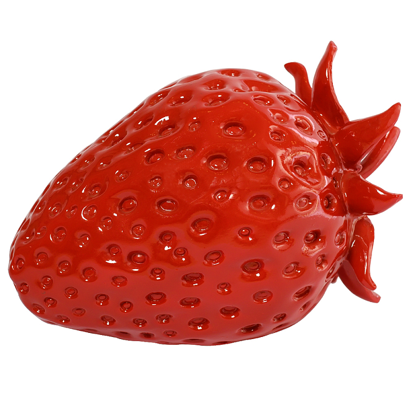 Декоративная статуэтка в виде клубники Strawberry Figurine Красный Декоративная статуэтка в виде клубники Strawberry Figurine Красный в Липецке | Loft Concept
