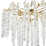 Люстра с декором в виде ветвей с хрустальными подвесками Fairytree Gold Crystal Chandelier 8 варинант исполнения - 3 | Loft Concept в Липецке