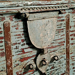 Большой Индийский сундук Бирюзовый цвет Loft-Concept  варинант исполнения - 1 | Loft Concept в Липецке