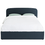 Двуспальная кровать с подъемным механизмом Mathise Bed Deep Blue варинант исполнения - 3 | Loft Concept в Липецке