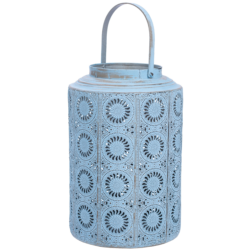 Подсвечник Bucket of Provence I Серо-голубой Подсвечник Bucket of Provence I Серо-голубой в Липецке | Loft Concept