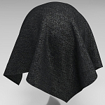 Мебельная ткань Шенилл черный цвет 138 см T4-35 варинант исполнения - 8 | Loft Concept в Липецке