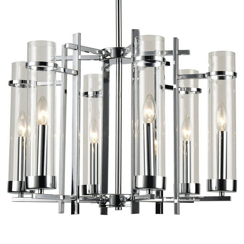 Люстра Giuliano Light Chromium Хром Прозрачный Люстра Giuliano Light Chromium Хром Прозрачный в Липецке | Loft Concept