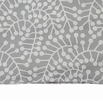 Постельное белье серого цвета с рисунком 200х220 см Blossom Essence варинант исполнения - 2 | Loft Concept в Липецке