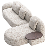 Модульный Диван Orus с кушеткой и столиком варинант исполнения - 3 | Loft Concept в Липецке