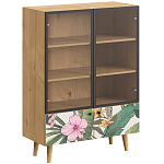 Витрина с изображением на дверцах Elise Cupboard варинант исполнения - 10 | Loft Concept в Липецке