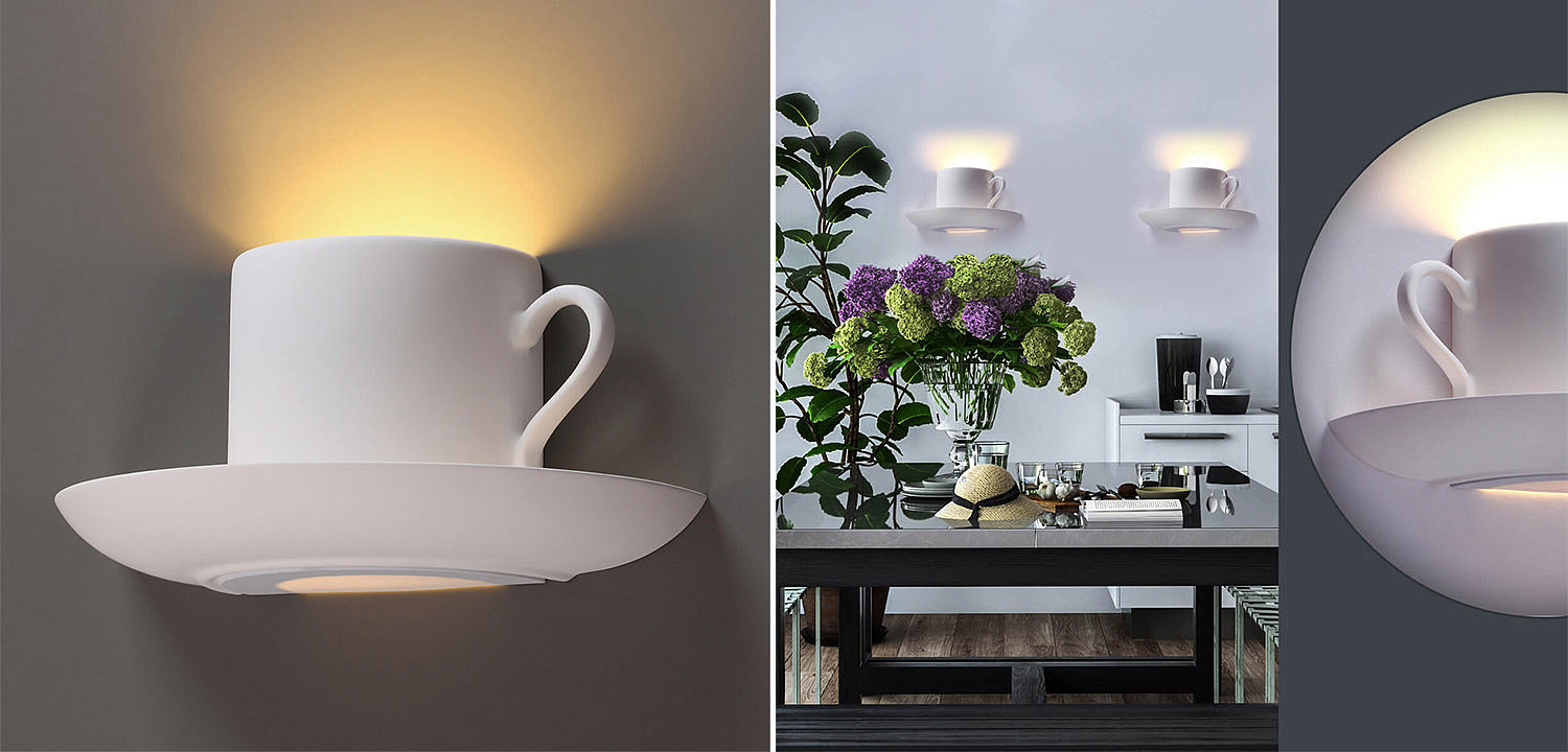 Бра Plaster Cup Wall lamp Бра Plaster Cup Wall lamp - Loft-Concept в Липецке