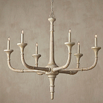 Люстра из дерева в форме подсвечника Coastal Aesthetics варинант исполнения - 5 | Loft Concept в Липецке