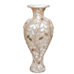 Торшер из перламутра в виде вазы Indonesian Vase варинант исполнения - 1 | Loft Concept в Липецке