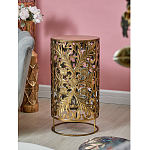 Столик приставной с цветочной резной фактурой Madagascar варинант исполнения - 3 | Loft Concept в Липецке