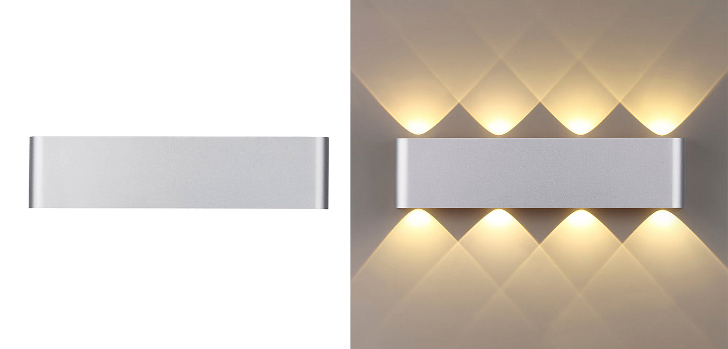 Бра Obverse Silver Rectangle B Wall lamp Бра Obverse Silver Rectangle B Wall lamp - Loft-Concept в Липецке