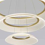 Люстра подвесная с 3-мя кольцевыми светодиодными лампами Catcher варинант исполнения - 3 | Loft Concept в Липецке