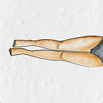 Плитка с узором Рыба Русалка варинант исполнения - 4 | Loft Concept в Липецке