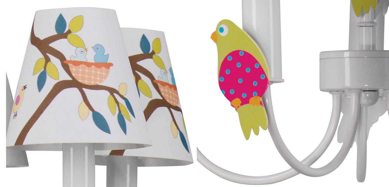 Люстра Сolored Nestlings Chandelier Люстра Сolored Nestlings Chandelier - Loft-Concept в Липецке
