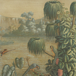 Обои ручная роспись Le Brésil Brume варинант исполнения - 1 | Loft Concept в Липецке