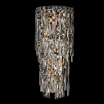 Бра с каскадом из прозрачного хрусталя и корпусом из металла цвета хром Constant Sparks варинант исполнения - 5 | Loft Concept в Липецке