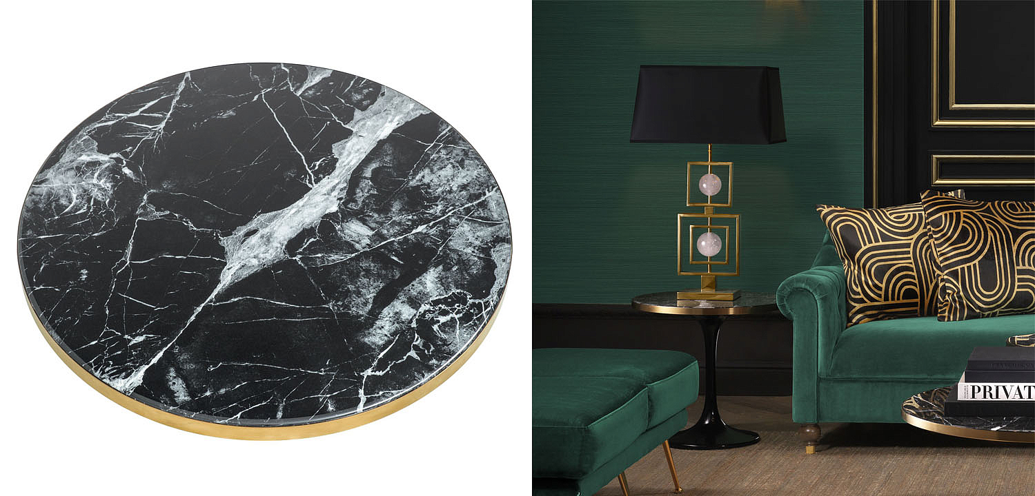Приставной стол Eichholtz SIDE TABLE PARME Приставной стол Eichholtz SIDE TABLE PARME - Loft-Concept в Липецке