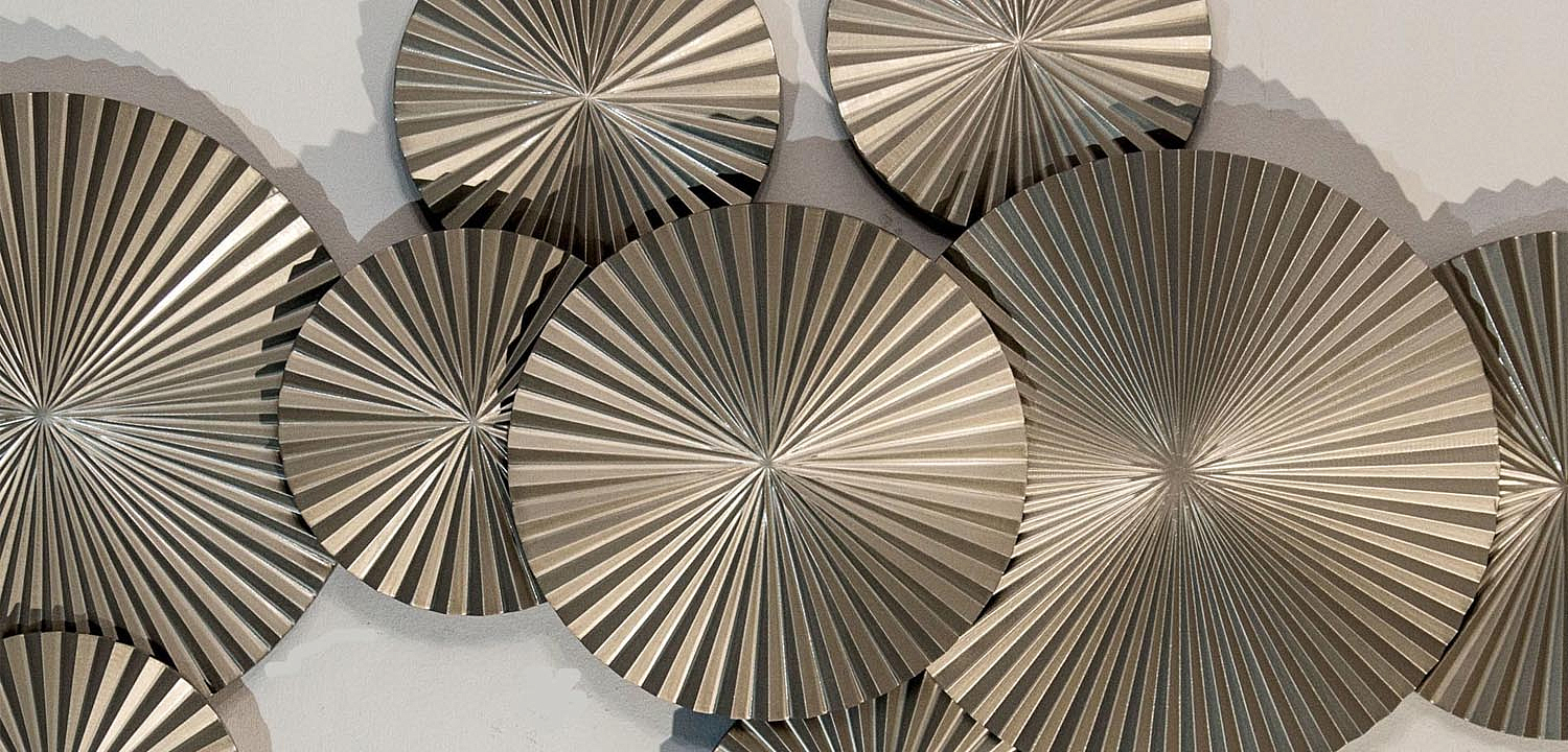 Арт-объект Apollo Champagne Wall Plaque Disc 9 Арт-объект Apollo Champagne Wall Plaque Disc 9 - Loft-Concept в Липецке
