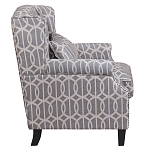 Кресло Henry Armchair grey velour варинант исполнения - 2 | Loft Concept в Липецке