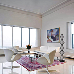 Торшер светодиодный с плетеным металлическим каркасом Metal Interweaving варинант исполнения - 1 | Loft Concept в Липецке