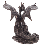 Декоративная статуэтка Дракон Dragon Brown Statuette варинант исполнения - 2 | Loft Concept в Липецке