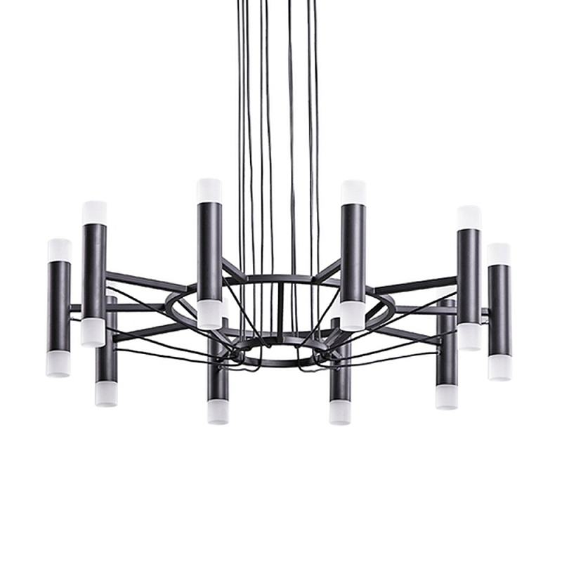 Люстра светодиодная lamp Infinity Белый Черный в Липецке | Loft Concept 