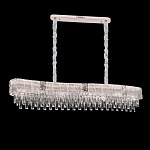 Люстра волнистой формы с каскадом из прозрачного хрусталя Constant Sparks варинант исполнения - 1 | Loft Concept в Липецке