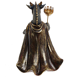 Подсвечник в виде дракона Dragon candlestick Brown Gold варинант исполнения - 3 | Loft Concept в Липецке