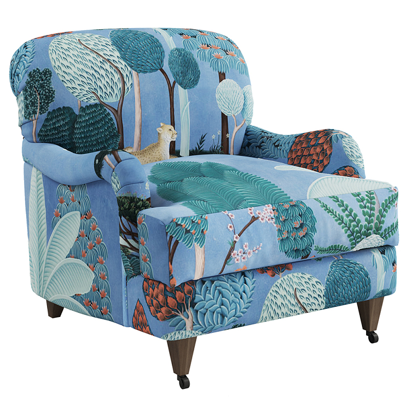 Дизайнерское классической формы на колесиках Trumann Armchair Дизайнерское классической формы на колесиках Trumann Armchair в Липецке | Loft Concept