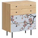 Комод с принтом на ящиках Elise Chest of Drawers варинант исполнения - 6 | Loft Concept в Липецке