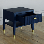 Прикроватная тумбочка с ящиком Elsa Dreams Blue варинант исполнения - 2 | Loft Concept в Липецке