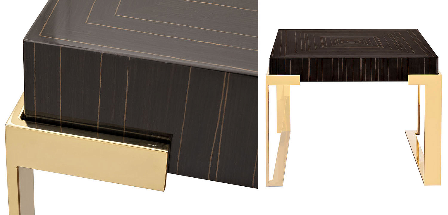 Приставной стол Mercer Golden Geometry Приставной стол Mercer Golden Geometry - Loft-Concept в Липецке