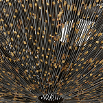 Люстра в форме колокола с декором из тонких железных нитей Jagged Pattern варинант исполнения - 2 | Loft Concept в Липецке